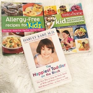 Mom Cookbooks & Toddler Bundle